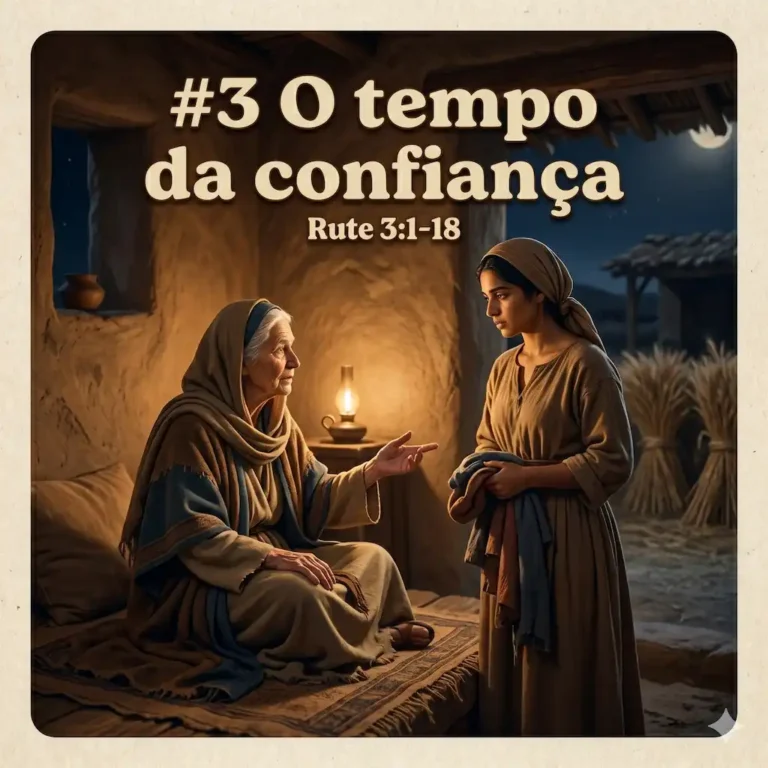 #3 O tempo da confiança – Rute 3:1-18