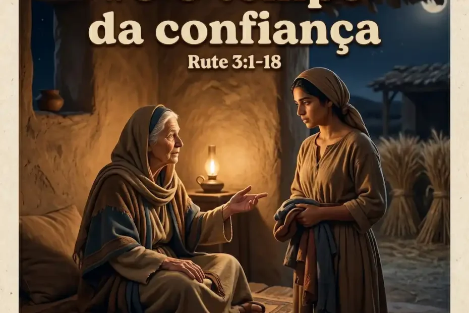 #3 O tempo da confiança - Rute 3:1-18