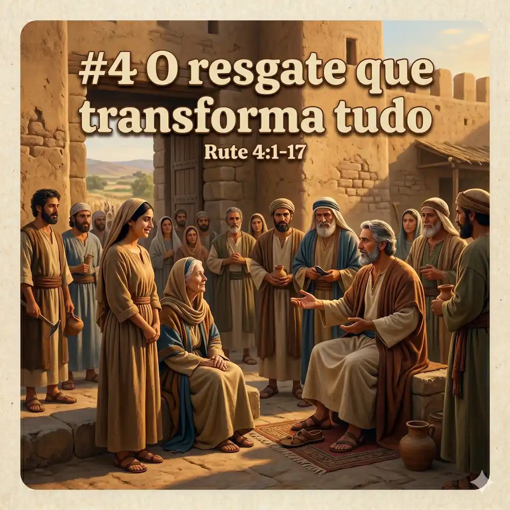 #4 O resgate que transforma tudo - Rute 4:1-17