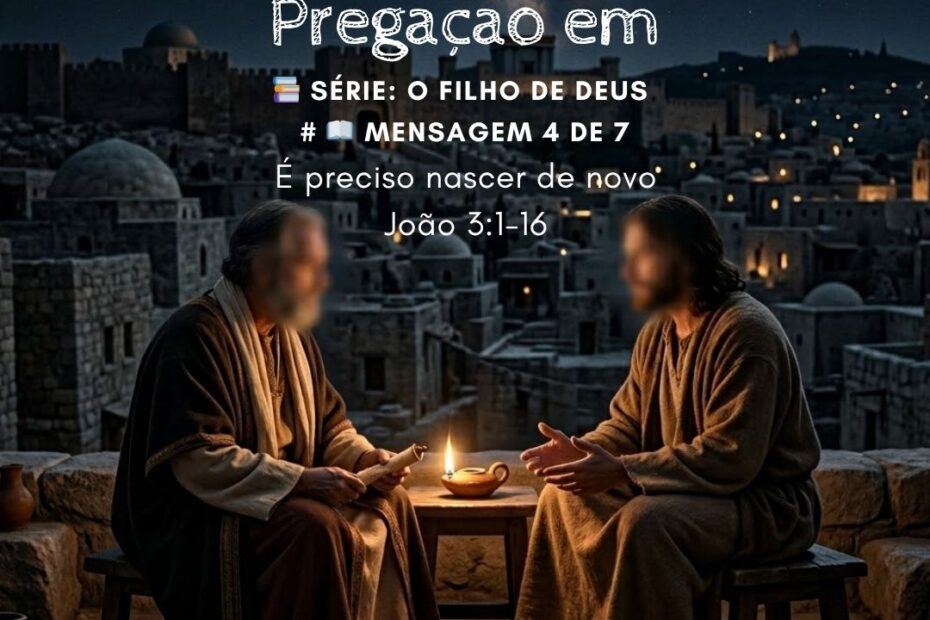 É preciso nascer de novo - João 3:1-16
