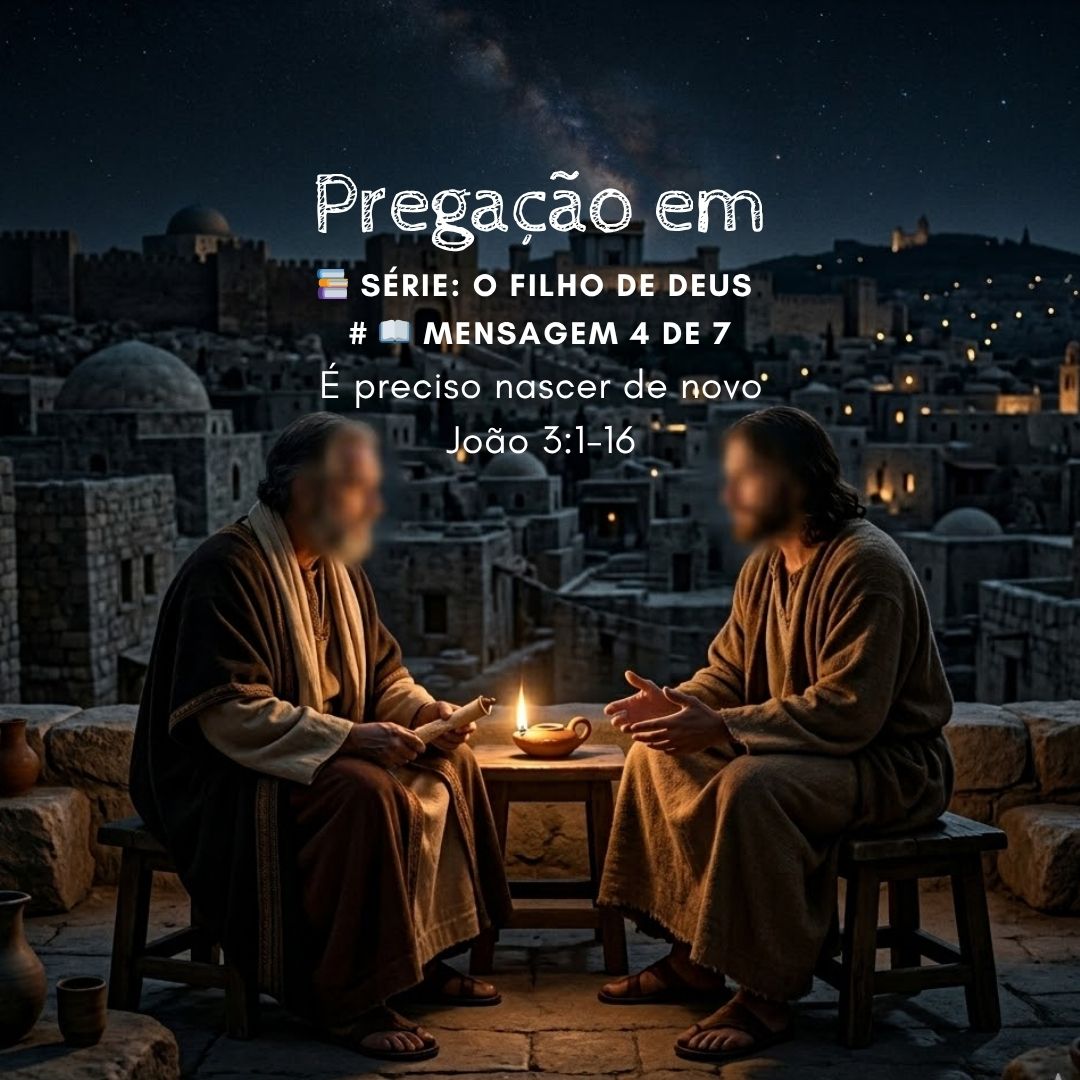 É preciso nascer de novo - João 3:1-16