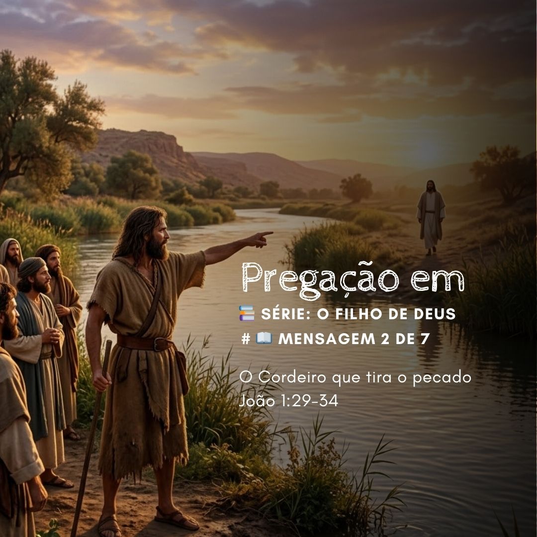 O Cordeiro que tira o pecado - João 1:29-34