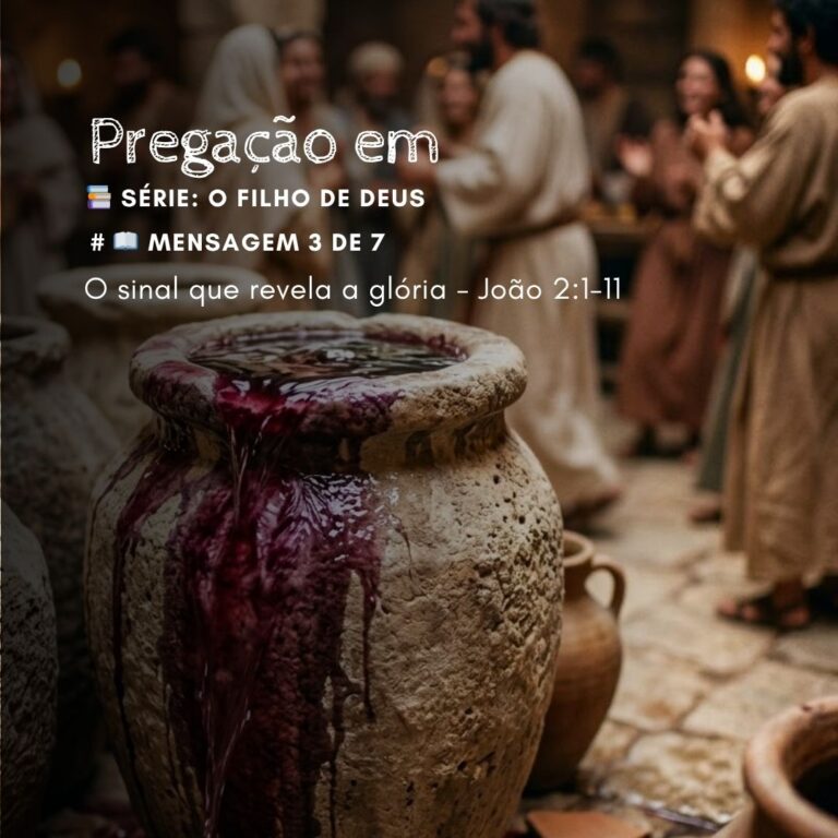 O sinal que revela a glória – João 2:1-11