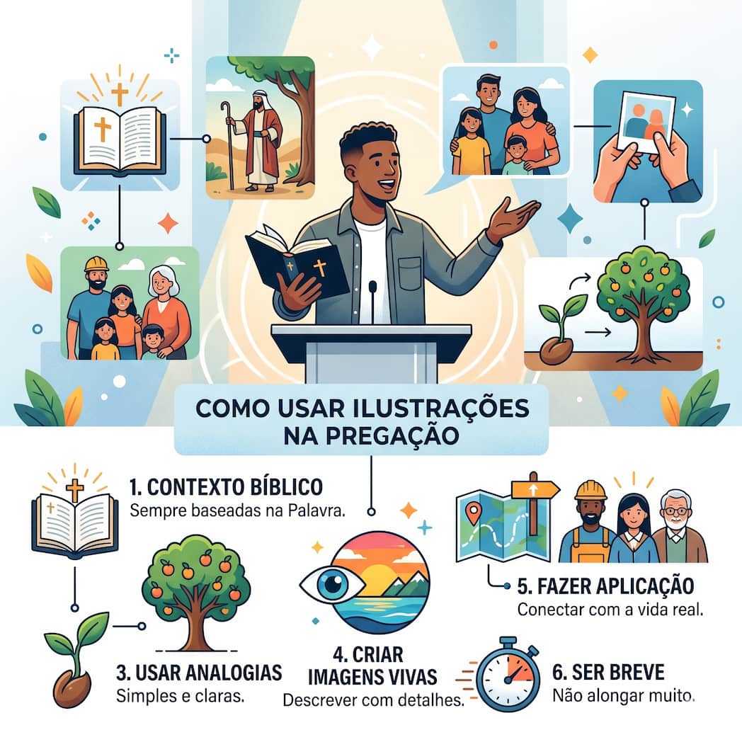 Como usar ilustrações na pregação