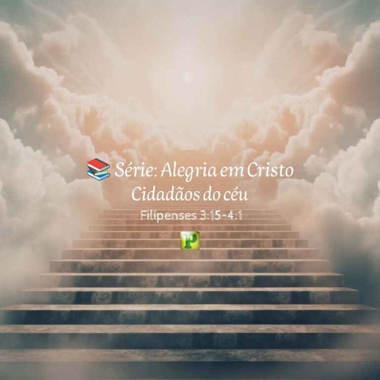 Cidadãos do céu – Filipenses 3:15–4:1