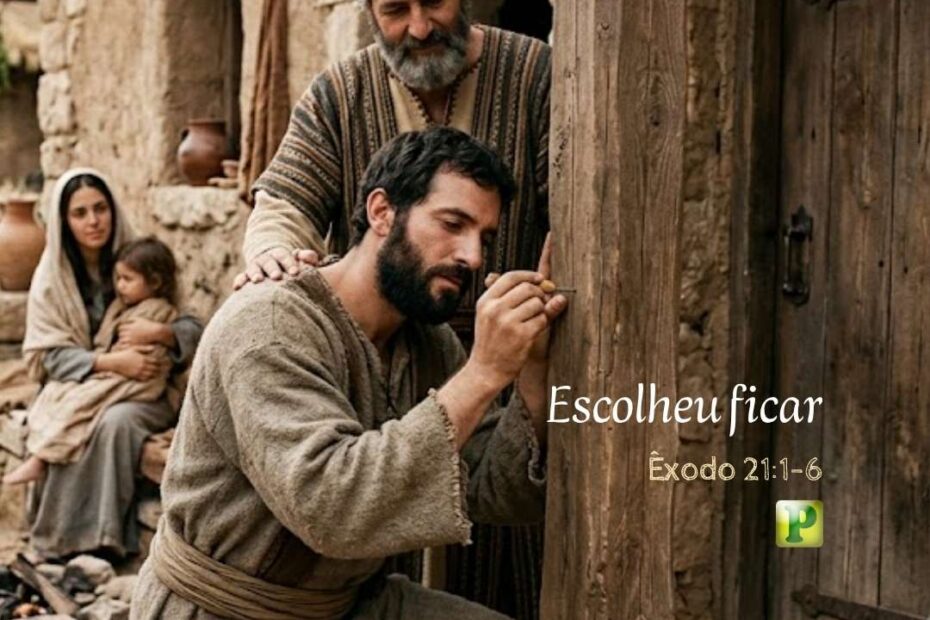Escolheu ficar - Pregação Tipológica em Êxodo 211-6