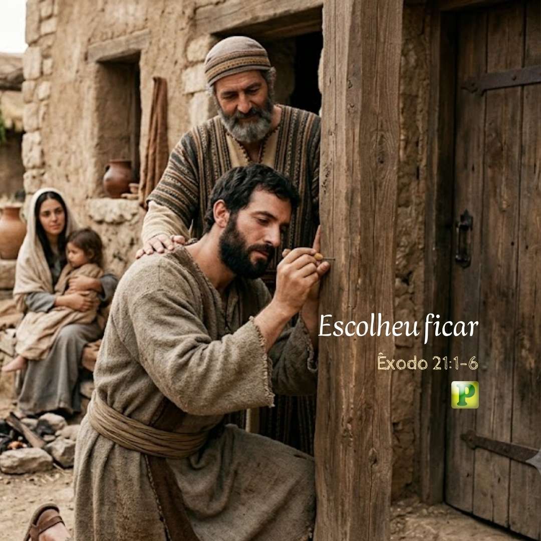 Escolheu ficar - Pregação Tipológica em Êxodo 211-6