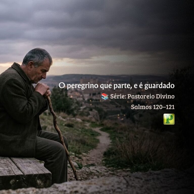 O peregrino que parte, e é guardado – Salmos 120–121