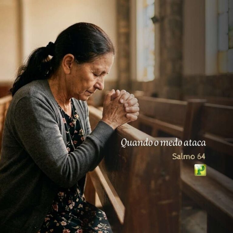 Quando o medo ataca – Salmo 64