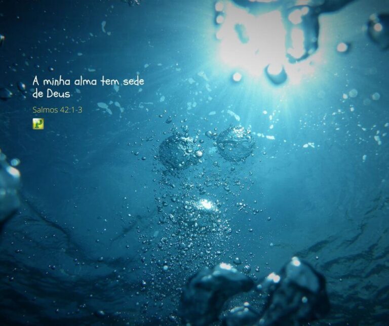 A minha alma tem sede de Deus – Salmos 42:1-3