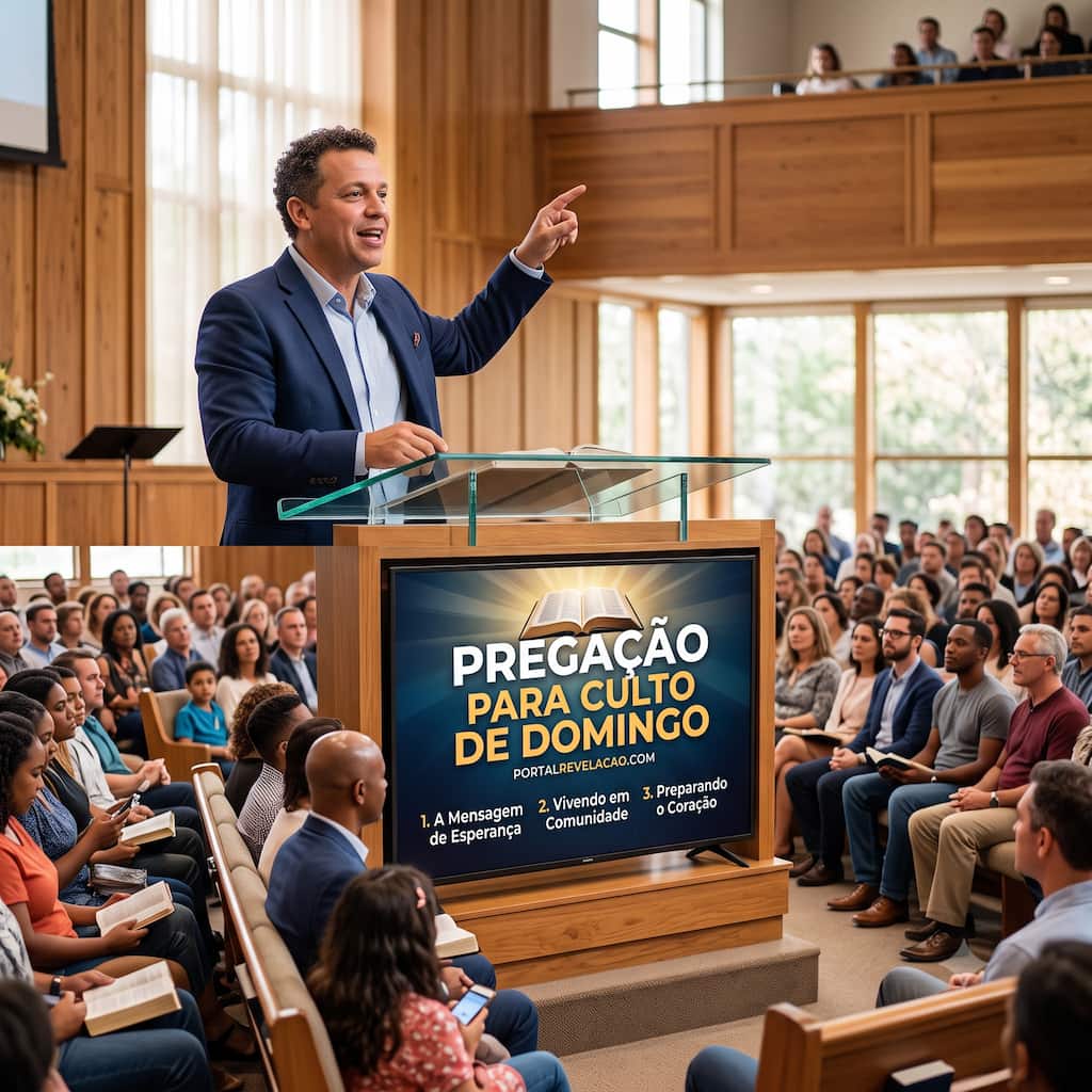 Pregação para Culto de Domingo