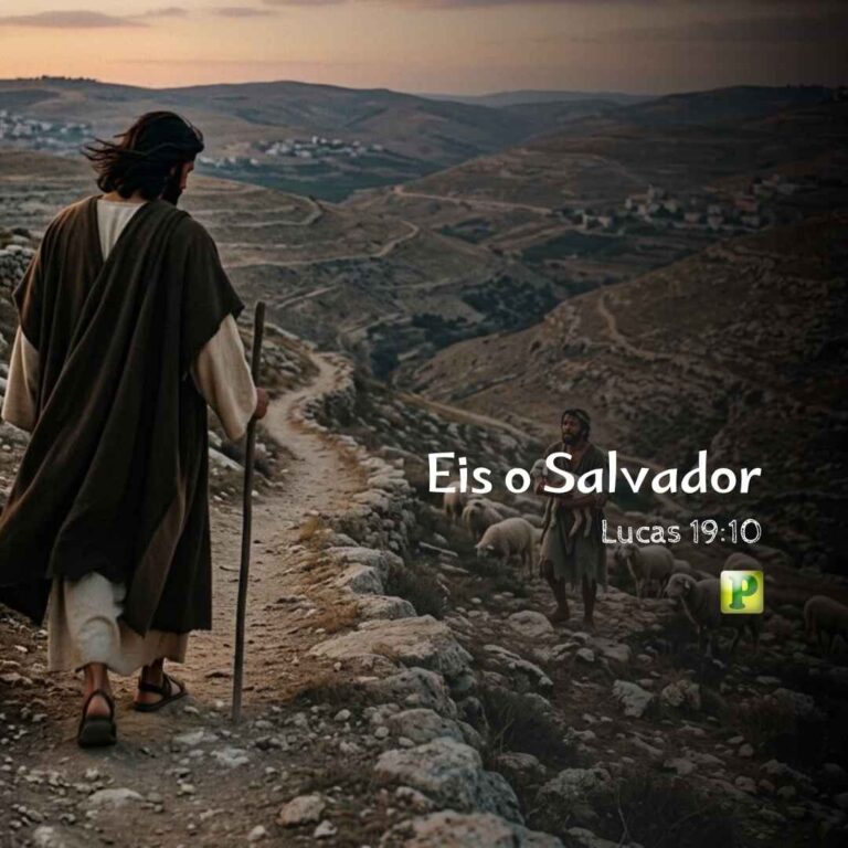 Eis o Salvador – Lucas 19:10