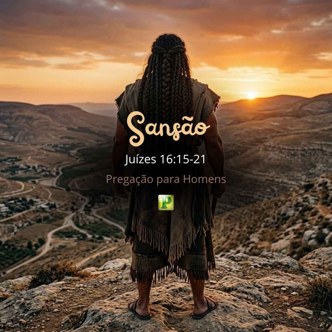 Sansão - Pregação Expositiva para homens em Juízes 1615-21