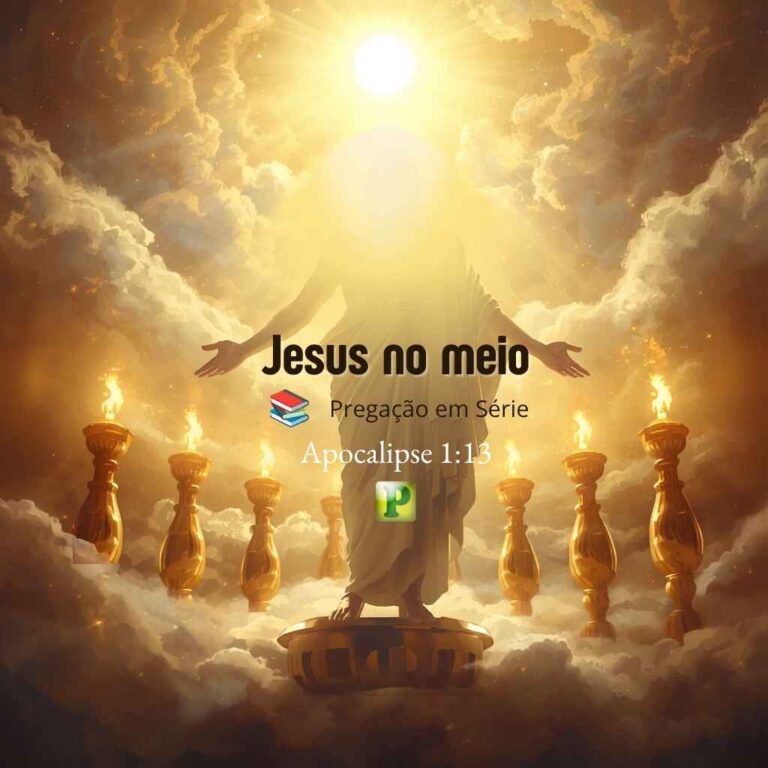 Jesus no meio – Apocalipse 1:13