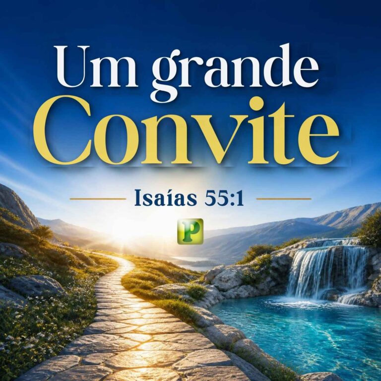 Um grande Convite – Isaías 55:1