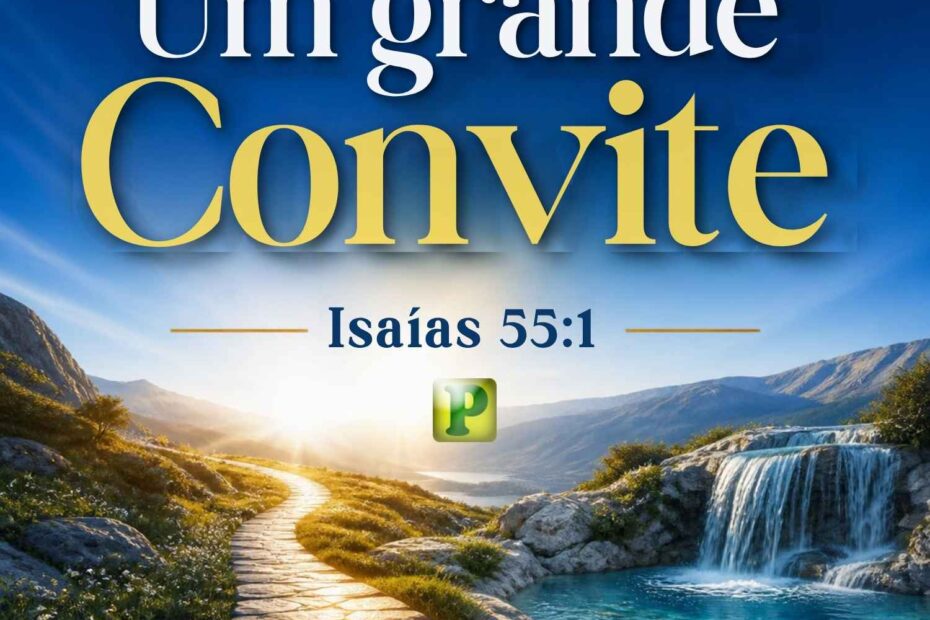 Um grande Convite - Pregação Temática em Isaías 55:1